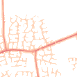 Daytime road noise heatmap for CW1 4TH