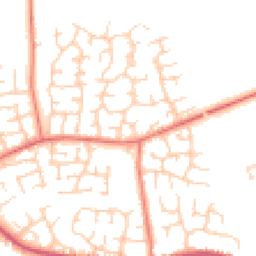 Daytime road noise heatmap for CW1 4TQ