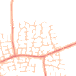 Daytime road noise heatmap for CW1 4TU