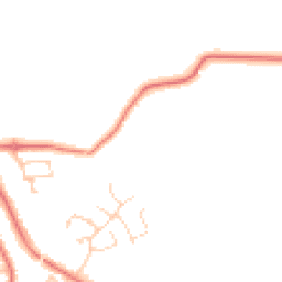 Daytime road noise heatmap for CW1 5BP