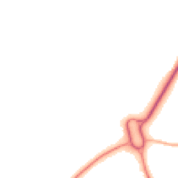 Night-time road noise heatmap for CW1 5HY