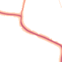 Daytime road noise heatmap for CW1 5UP