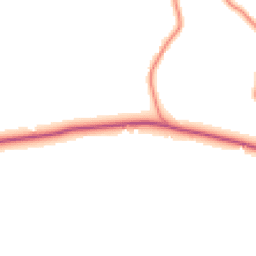 Daytime road noise heatmap for CW1 5UT
