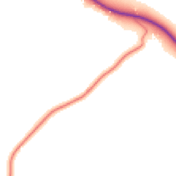 Daytime road noise heatmap for CW10 0HH