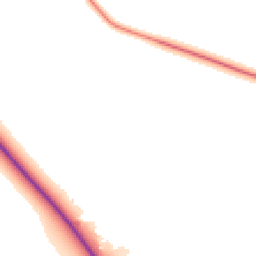 Daytime road noise heatmap for CW10 0LE