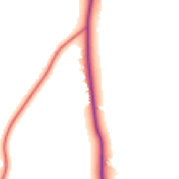 Daytime road noise heatmap for CW10 0LT