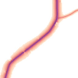 Daytime road noise heatmap for CW10 0LW