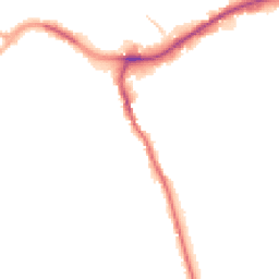 Night-time road noise heatmap for CW10 9AS