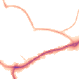 Night-time road noise heatmap for CW10 9GH