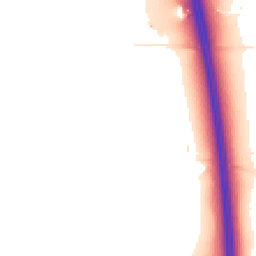 Night-time road noise heatmap for CW10 9LP
