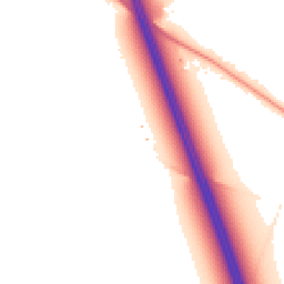 Night-time road noise heatmap for CW10 9NA