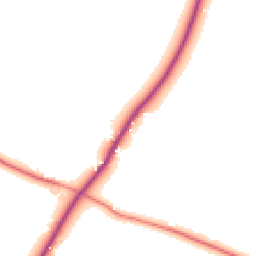 Daytime road noise heatmap for CW10 9NF