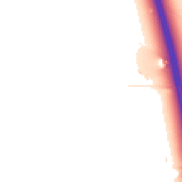 Night-time road noise heatmap for CW10 9NZ