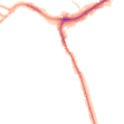 Night-time road noise heatmap for CW10 9PH