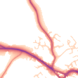 Daytime road noise heatmap for CW10 9QJ