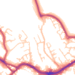 Daytime road noise heatmap for CW10 9RA