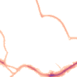 Night-time road noise heatmap for CW10 9RA