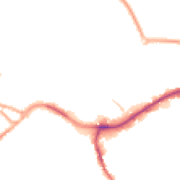 Night-time road noise heatmap for CW10 9RE