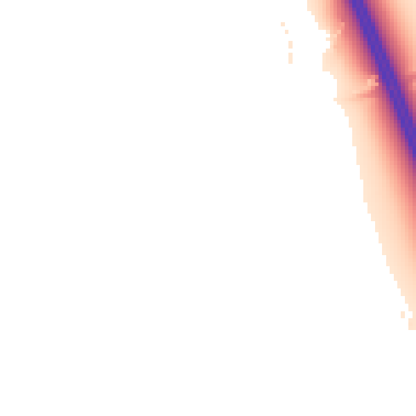 Night-time road noise heatmap for CW11 1RE