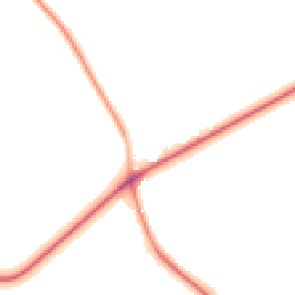 Night-time road noise heatmap for CW11 2AE