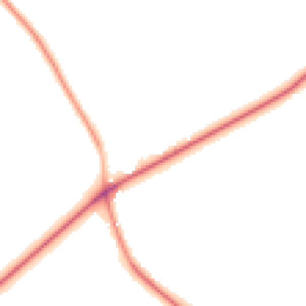 Night-time road noise heatmap for CW11 2SU