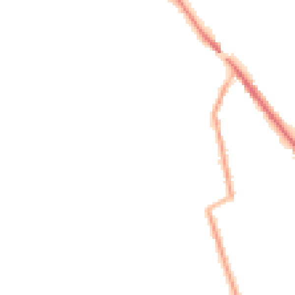 Night-time road noise heatmap for CW11 3AF