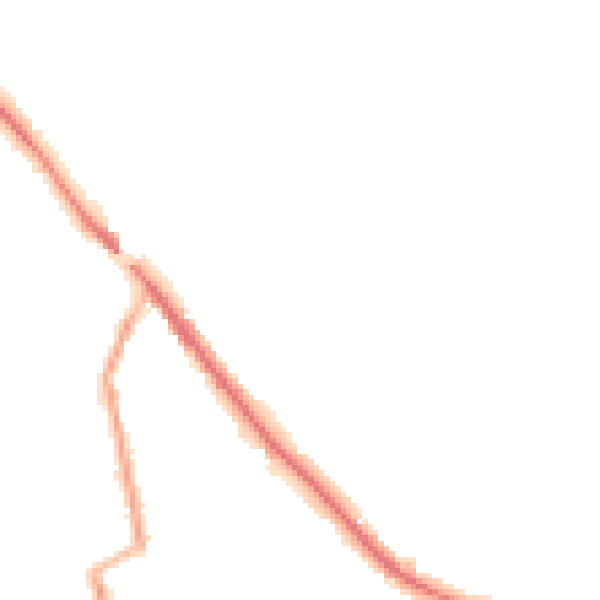 Night-time road noise heatmap for CW11 3AG