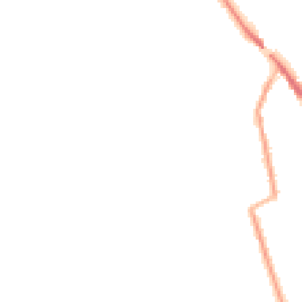 Night-time road noise heatmap for CW11 3AT