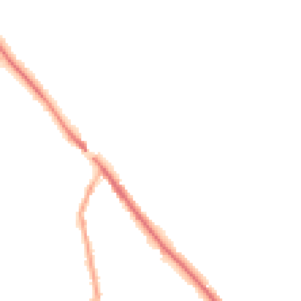 Night-time road noise heatmap for CW11 3BL
