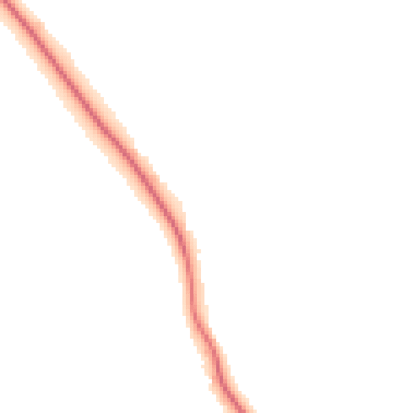 Night-time road noise heatmap for CW11 3DY