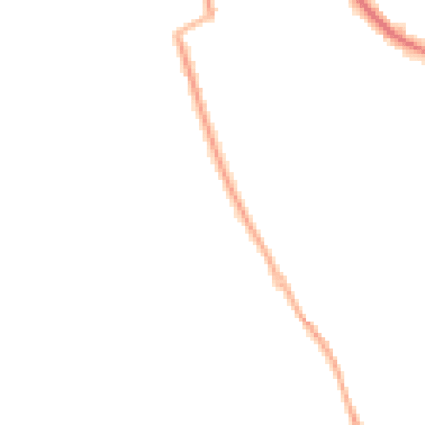 Night-time road noise heatmap for CW11 3GF