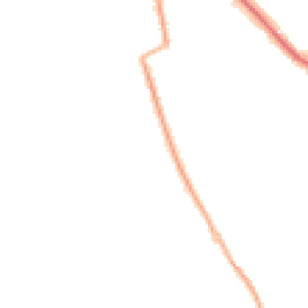 Night-time road noise heatmap for CW11 3GS