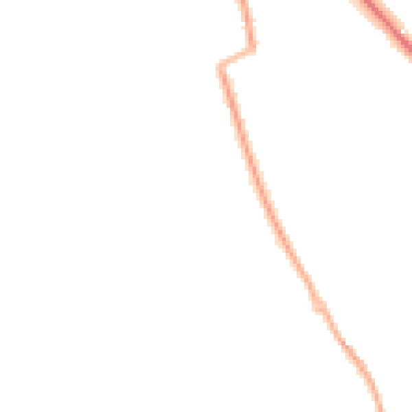 Night-time road noise heatmap for CW11 3GZ