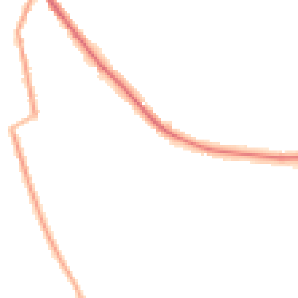 Night-time road noise heatmap for CW11 3HE