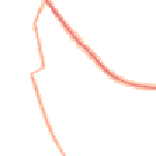 Night-time road noise heatmap for CW11 3HX