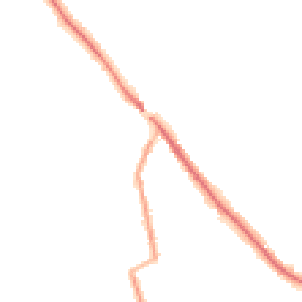 Night-time road noise heatmap for CW11 3JH