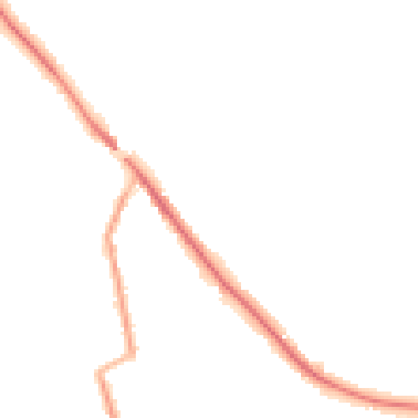 Night-time road noise heatmap for CW11 3SX