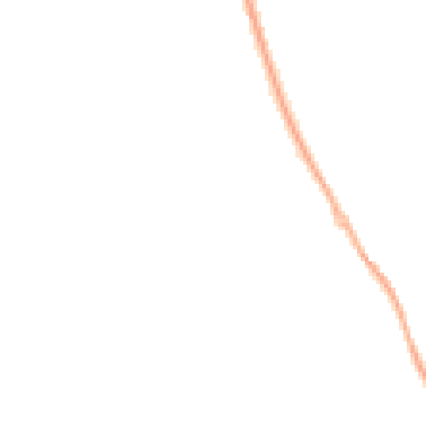 Night-time road noise heatmap for CW11 3ZD