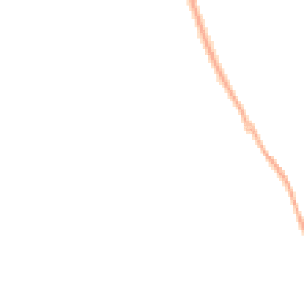 Night-time road noise heatmap for CW11 3ZP