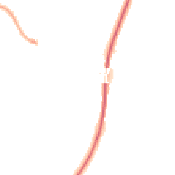 Night-time road noise heatmap for CW11 4RB