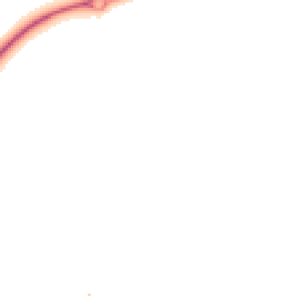 Night-time road noise heatmap for CW11 4RG