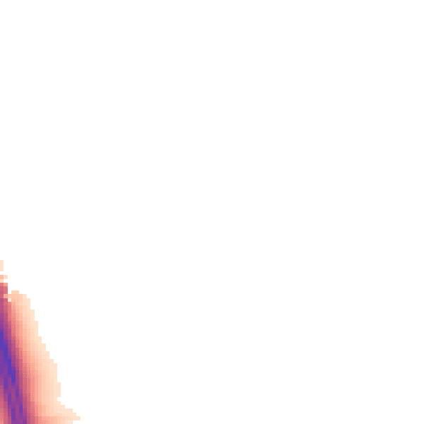 Night-time road noise heatmap for CW11 4SU