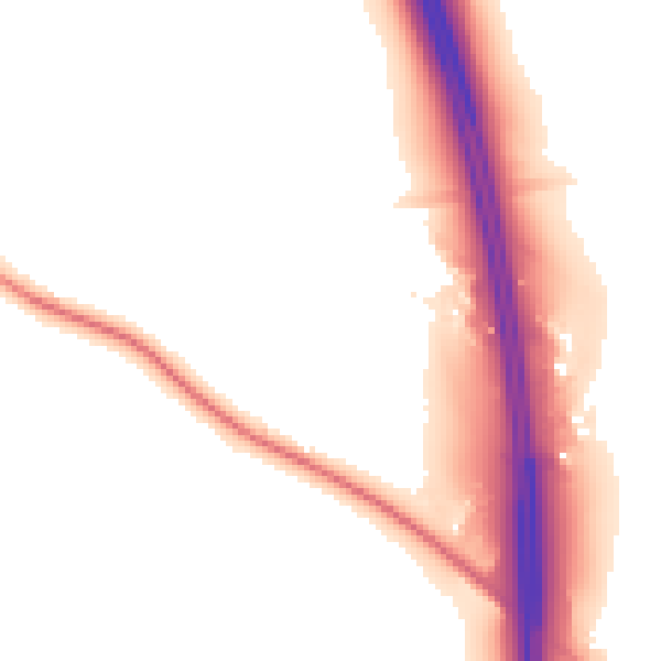 Night-time road noise heatmap for CW11 4TA
