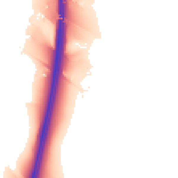 Night-time road noise heatmap for CW11 4XU
