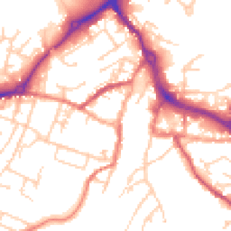 Daytime road noise heatmap for CW12 1AH