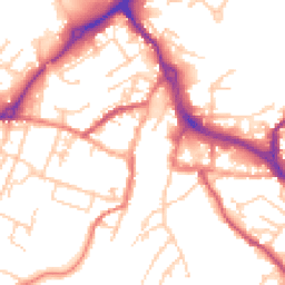 Daytime road noise heatmap for CW12 1AP