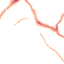Night-time road noise heatmap for CW12 1BA