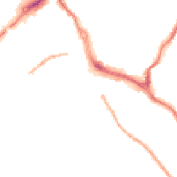 Night-time road noise heatmap for CW12 1BG