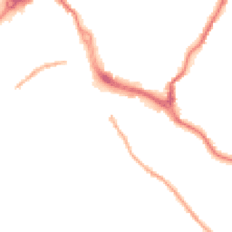 Night-time road noise heatmap for CW12 1BL