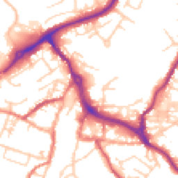 Daytime road noise heatmap for CW12 1DL